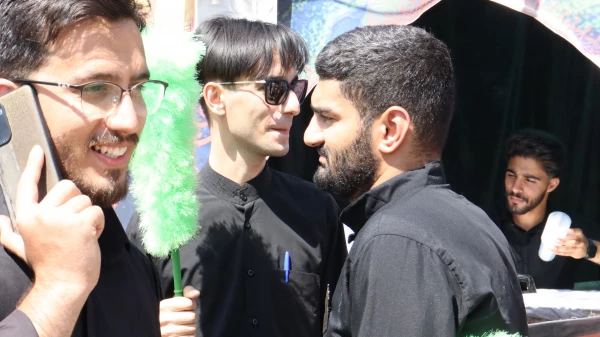 برپایی موکب خدماتی - رفاهی شهدای دانشجو معلم دانشگاه فرهنگیان کرمانشاه 7