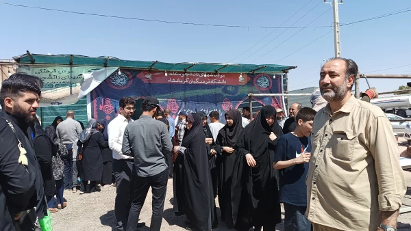 برپایی موکب خدماتی - رفاهی شهدای دانشجو معلم دانشگاه فرهنگیان کرمانشاه 11