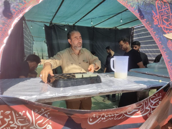 برپایی موکب خدماتی - رفاهی شهدای دانشجو معلم دانشگاه فرهنگیان کرمانشاه 20