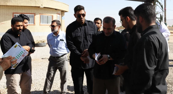 بازدید امام جمعه و استاندار کرمانشاه از موکب شهدای دانشجو معلم دانشگاه فرهنگیان کرمانشاه 5