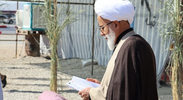 بازدید امام جمعه و استاندار کرمانشاه از موکب شهدای دانشجو معلم دانشگاه فرهنگیان کرمانشاه 6