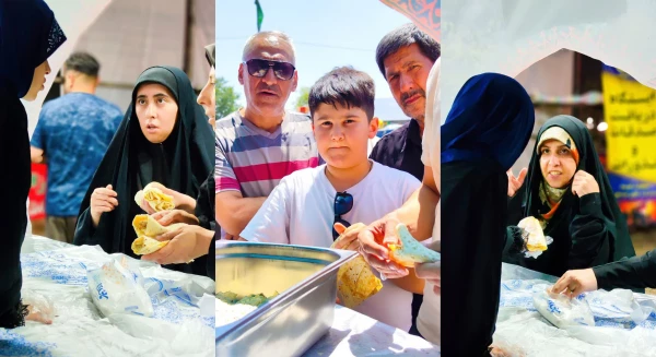 بازدید امام جمعه و استاندار کرمانشاه از موکب شهدای دانشجو معلم دانشگاه فرهنگیان کرمانشاه 8