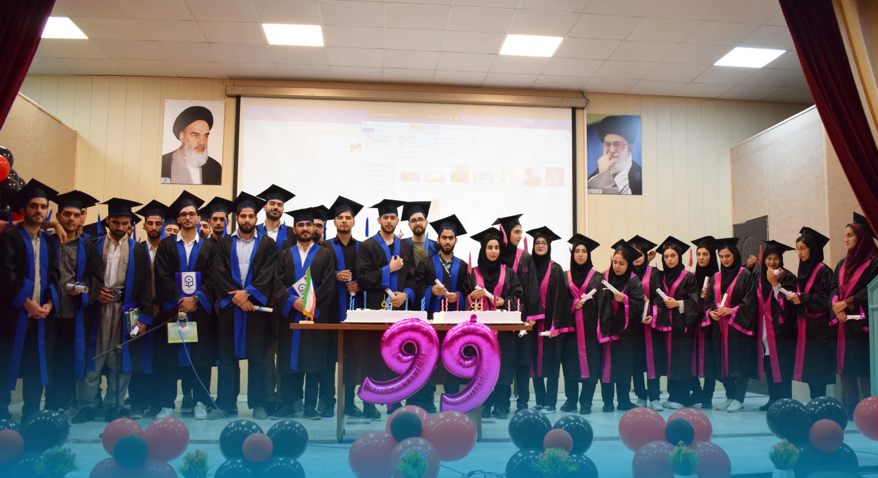 برگزاری مراسم جشن دانش آموختگی دانشجو معلمان ورودی 99  2