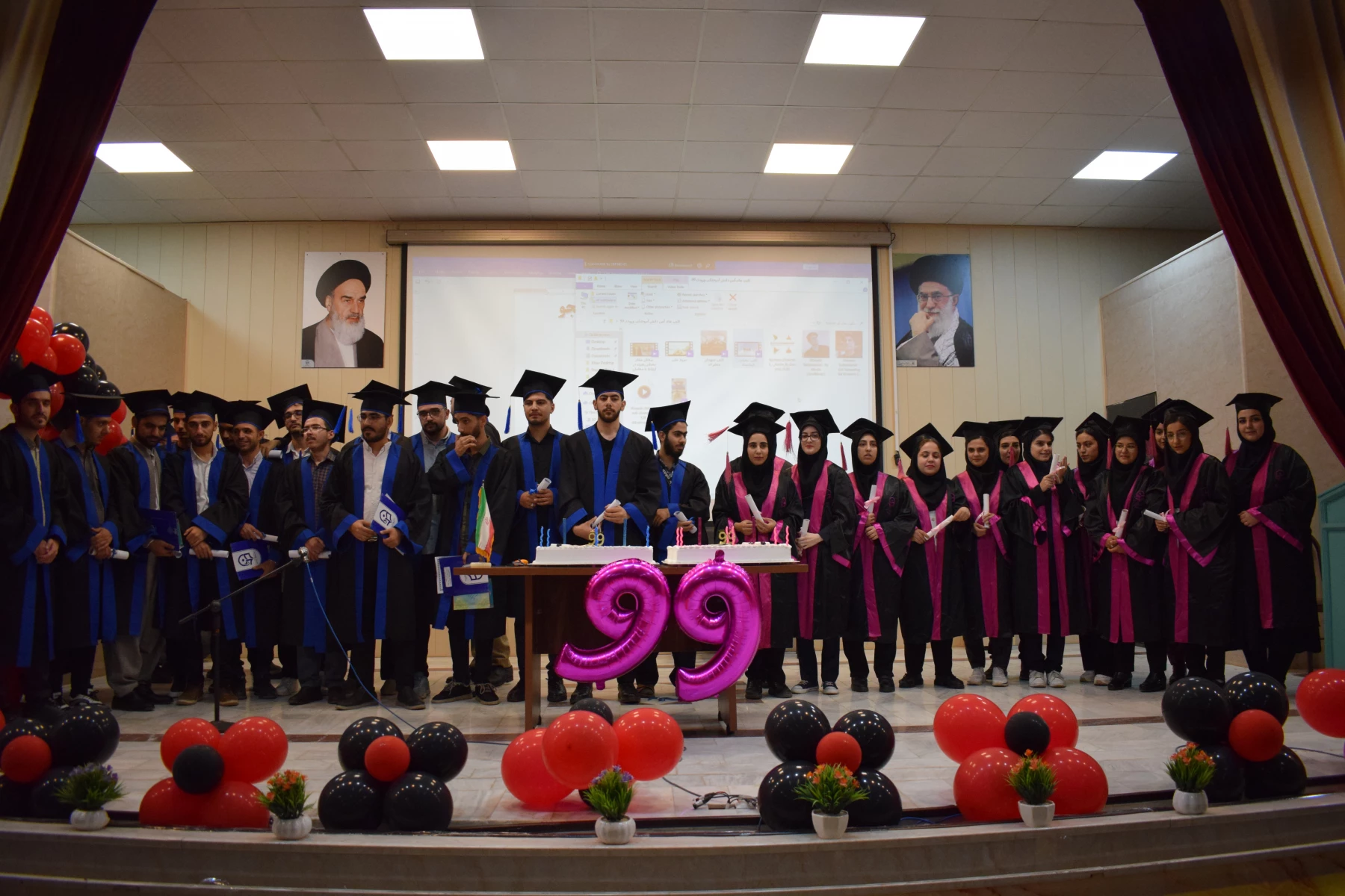 برگزاری مراسم جشن دانش آموختگی دانشجو معلمان ورودی 99 2