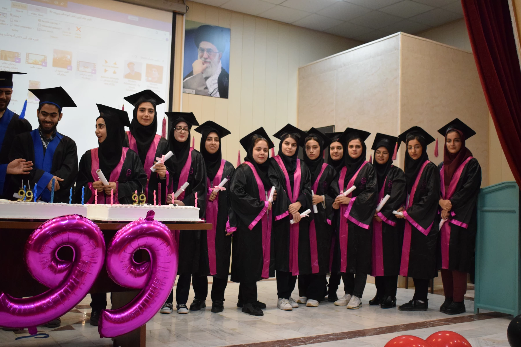 برگزاری مراسم جشن دانش آموختگی دانشجو معلمان ورودی 99 4