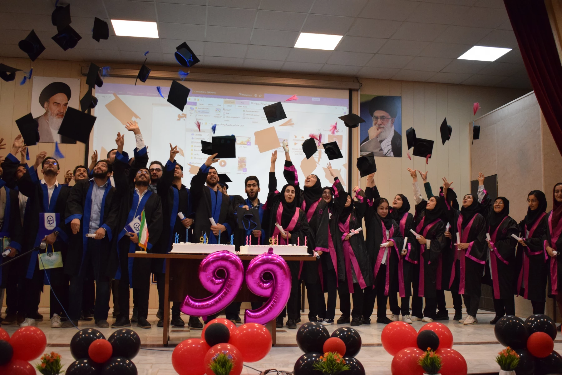 برگزاری مراسم جشن دانش آموختگی دانشجو معلمان ورودی 99 6