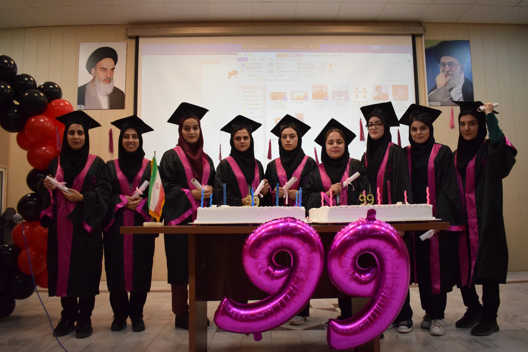 برگزاری مراسم جشن دانش آموختگی دانشجو معلمان ورودی 99 11