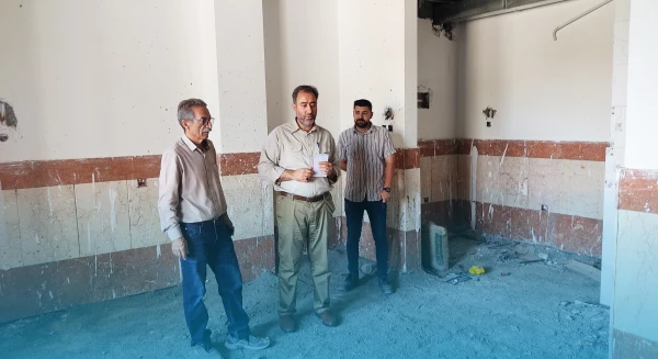 بازدید معاونت هماهنگی دانشگاه از پروژه خوابگاه 360 نفره پردیس شهید صدوقی 8