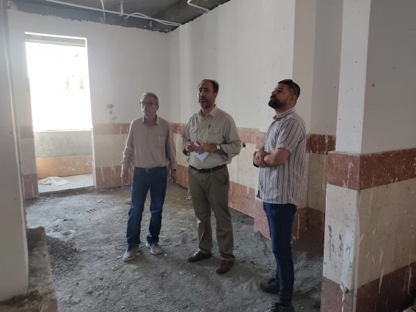 بازدید معاونت هماهنگی دانشگاه از پروژه خوابگاه 360 نفره پردیس شهید صدوقی 4