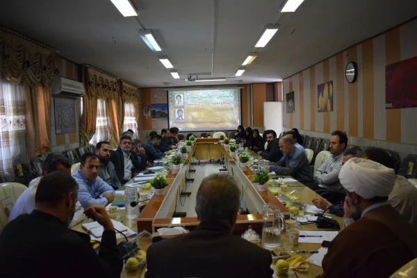 جلسه هماهنگی برگزاری اولین اجلاسیه شهدای دانشجو معلم دانشگاه فرهنگیان کرمانشاه 4