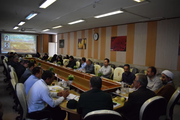 جلسه هماهنگی برگزاری اولین اجلاسیه شهدای دانشجو معلم دانشگاه فرهنگیان کرمانشاه 7