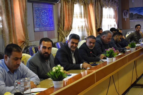 جلسه هماهنگی برگزاری اولین اجلاسیه شهدای دانشجو معلم دانشگاه فرهنگیان کرمانشاه 14