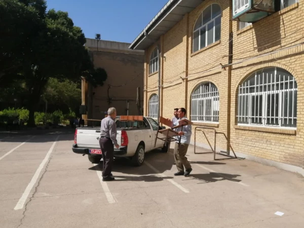 بازدید ریاست دانشگاه از روند برگزاری آزمون ارزشیابی جامع صلاحیت های حرفه ای (اصلح) 7