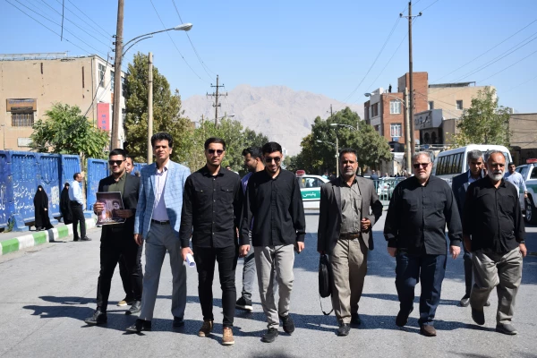 حماسه حضور انقلابی جامعه دانشگاه فرهنگیان کرمانشاه در اجتماع بزرگ محکومیت ترور سید حسن نصر الله
 2