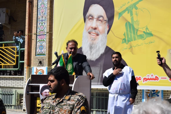 حماسه حضور انقلابی جامعه دانشگاه فرهنگیان کرمانشاه در اجتماع بزرگ محکومیت ترور سید حسن نصر الله
 9