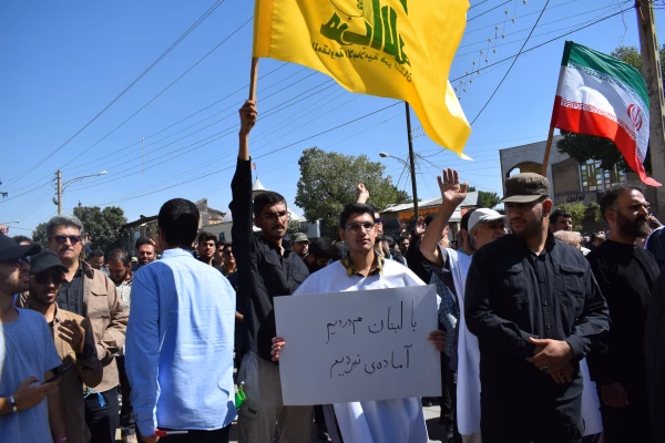 حماسه حضور انقلابی جامعه دانشگاه فرهنگیان کرمانشاه در اجتماع بزرگ محکومیت ترور سید حسن نصر الله
 11