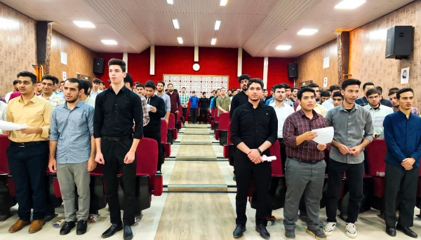 برگزاری آئین استقبال از نو دانشجو معلمان دانشگاه فرهنگیان پردیس شهید رجایی 4