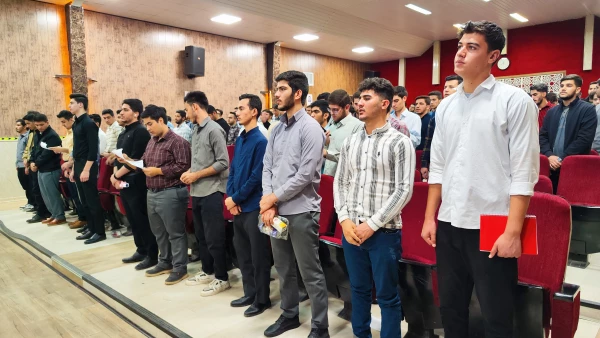 برگزاری آئین استقبال از نو دانشجو معلمان دانشگاه فرهنگیان پردیس شهید رجایی 5