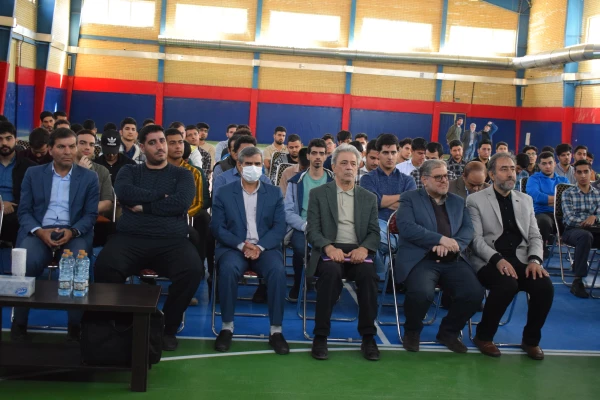 آئین افتتاح سالن ورزشی 3