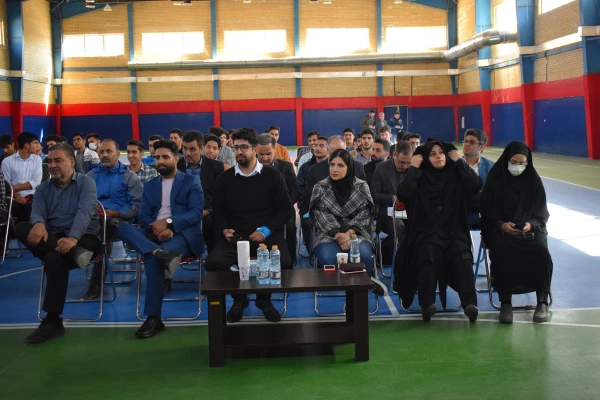 آئین افتتاح سالن ورزشی 4
