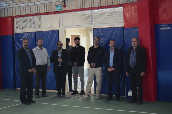 آئین افتتاح سالن ورزشی 6