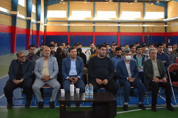 آئین افتتاح سالن ورزشی 8