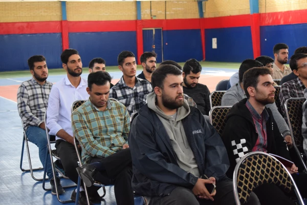 آئین افتتاح سالن ورزشی 10