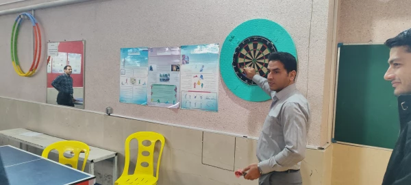 برگزاری مسابقات دارت به مناسبت هفته بسیج ویژه اساتید و کارکنان  دانشگاه فرهنگیان کرمانشاه  6