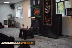 برگزاری مراسم روضه حضرت زهرا(س) در پردیس شهید صدوقی  2