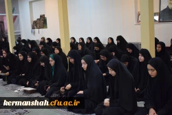 برگزاری مراسم روضه حضرت زهرا(س) در پردیس شهید صدوقی  5