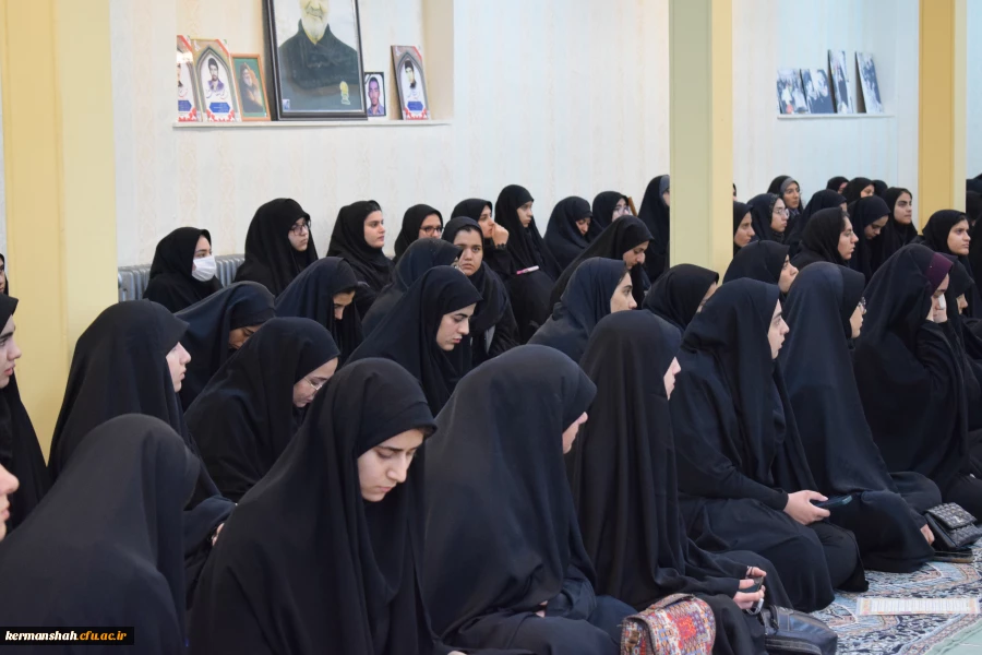 برگزاری مراسم روضه حضرت زهرا(س) در پردیس شهید صدوقی  10