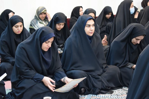 برگزاری مراسم روضه حضرت زهرا(س) در پردیس شهید صدوقی  11