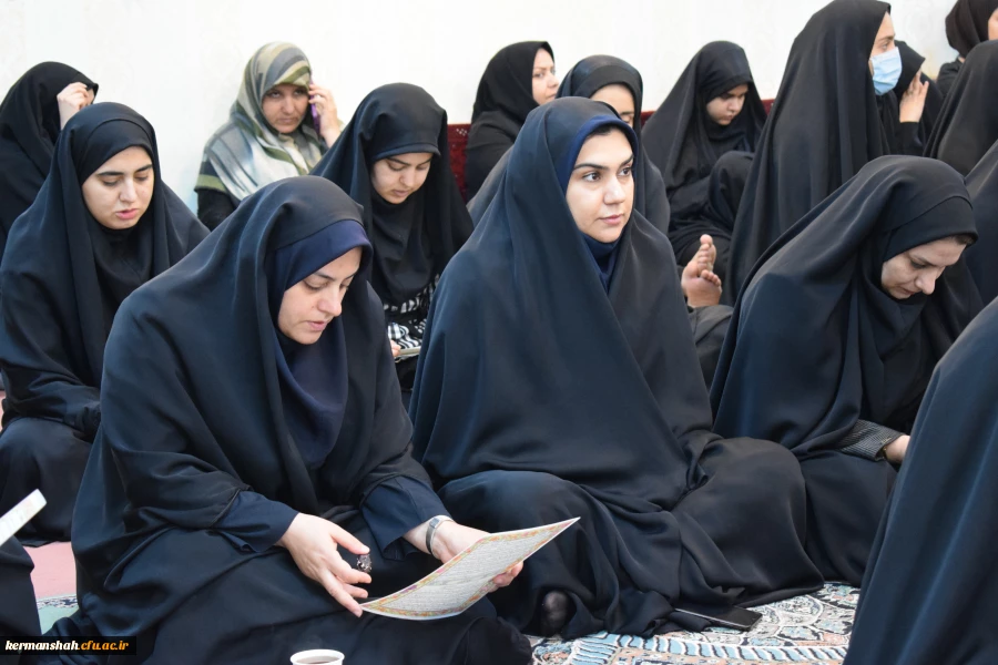 برگزاری مراسم روضه حضرت زهرا(س) در پردیس شهید صدوقی  11