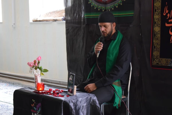 برگزاری مراسم روضه حضرت زهرا(س) در پردیس شهید صدوقی  2