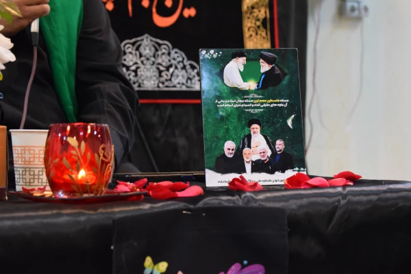 برگزاری مراسم روضه حضرت زهرا(س) در پردیس شهید صدوقی  4