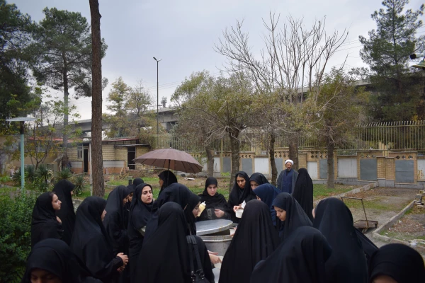 برگزاری مراسم روضه حضرت زهرا(س) در پردیس شهید صدوقی  5