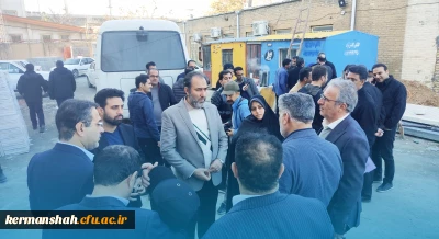 بازدید معاون سازمان نوسازی و تجهیز مدارس کشور از پروژه خوابگاه معصومیه پردیس شهید صدوقی