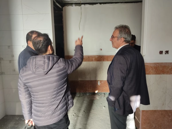 بازدید معاون سازمان نوسازی و تجهیز مدارس کشور از پروژه خوابگاه معصومیه پردیس شهید صدوقی 11