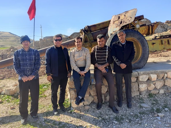 حضور اساتید بسیجی دانشگاه در گردهمایی اعضای بسیج اساتید در یادمان شهدای شهرستان گیلان غرب  4