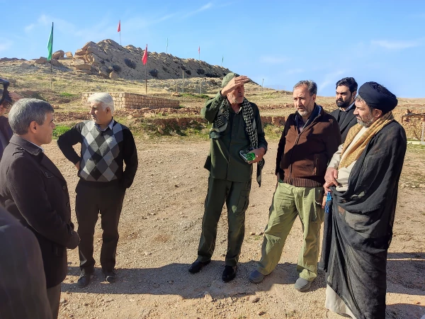 حضور اساتید بسیجی دانشگاه در گردهمایی اعضای بسیج اساتید در یادمان شهدای شهرستان گیلان غرب  5