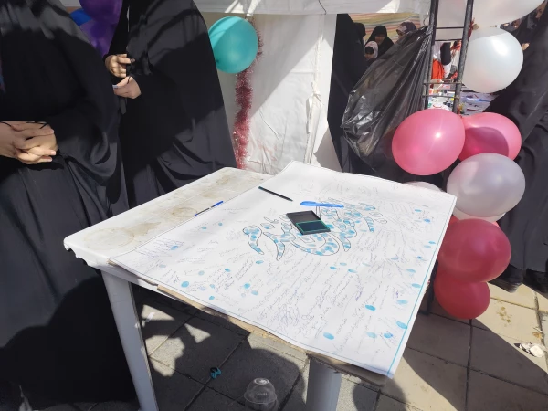 برپایی موکب فرهنگی - پذیرایی در مراسم شادپیمایی جشن بزرگ نیمه شعبان 14