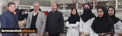 بازدید میدانی ریاست دانشگاه از آزمایشگاه پردیس شهید رجایی