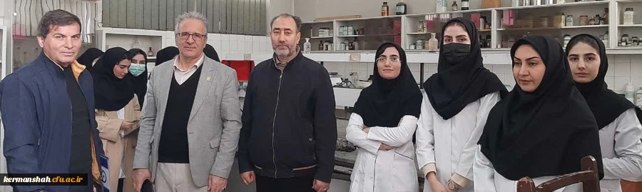 بازدید میدانی ریاست دانشگاه از آزمایشگاه پردیس شهید رجایی 2