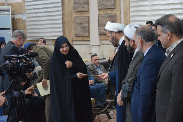 تجلیل از رئیس، معاون و استاد دانشگاه فرهنگیان در مراسم اساتید جهادگر 26