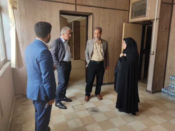 بازدید ریاست دانشگاه از سایت قدیم پردیس شهید صدوقی 4