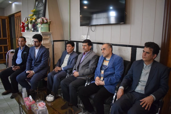 دیدار اعضای هیئت رئیسه دانشگاه فرهنگیان کرمانشاه با مدیر کل آموزش و پرورش استان 5