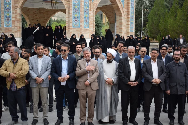 تجمع دانشگاهیان استان کرمانشاه در محکومیت جنایات رژیم صهیونیستی  5