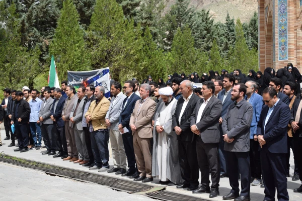 تجمع دانشگاهیان استان کرمانشاه در محکومیت جنایات رژیم صهیونیستی  8