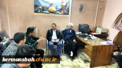 دیدار مسئول مسئول نهاد نمایندگی مقام معظم رهبری در دانشگاه با دانشجو معلمان 4