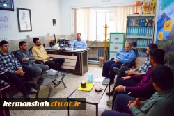  جلسه انتخاب دبیر شورای صنفی-رفاهی پردیس شهید رجایی کرمانشاه 
 13